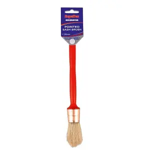 SupaDec Pointed Sash Brush Red (25mm)