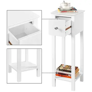  Side Table Set (Set of 2) White