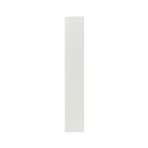 GoodHome Alpinia Matt ivory wood effect Shaker Tall wall Cabinet door (W)150mm (H)895mm (T)18mm