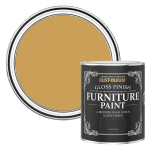 Rust-Oleum Dijon Gloss Furniture Paint 750ml