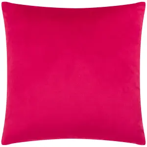 Heya Home Big Love Velvet Abstract Polyester Filled Cushion