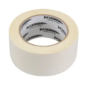 50mm x 50m Low Tack Masking Tape Residue Free Adhesive Decorating & Painting