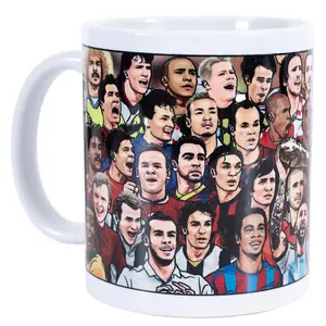 Legends Collection Footballs Greatest Mug Multicoloured (One Size)