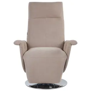 Recliner Chair PRIME Fabric Taupe