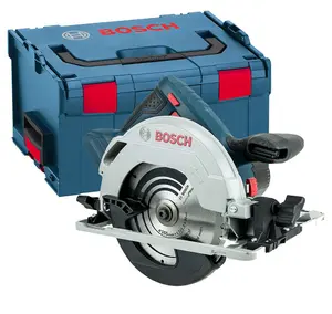 Bosch 18v GKS 18V-57 G 165mm Cordless Circular Saw Inc Guide Rail Base 2 x 5.0ah