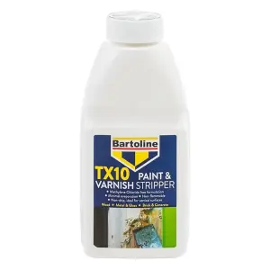 Bartoline 55878754 TX10 Paint & Varnish Stripper 500 ml (Pack of 12)