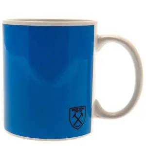 West Ham United FC Large Crest Mug Claret (One Size)