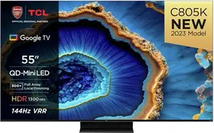 TCL 55 Inch 55C805K Mini-LED 4K Ultra HD HDR Smart TV