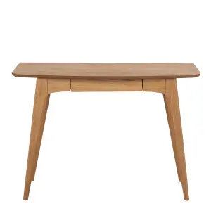 Woodstock 1 Drawer Office Desk in Oak