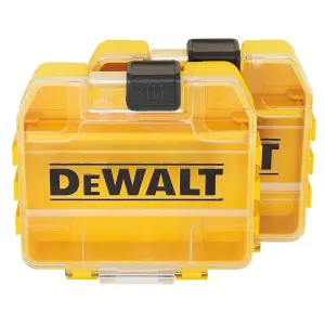 Dewalt DT70800 Small Tough Case Storage Box Drill Bits Pozi PZ2 PH2 - Twin Pack