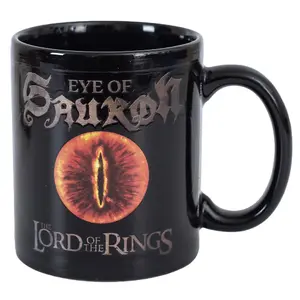 The Lord Of The Rings Eye Of Sauron Heat Changing Mug Black (One Size)