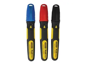 STANLEY - FatMax Chisel Tip Marker (Pack 3)