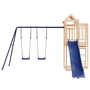 Berkfield Outdoor Playset Solid Wood Pine