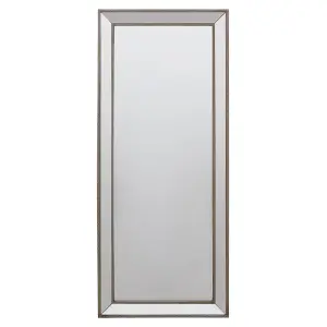 Interiors by Premier Holmes Small Champagne Wall Mirror