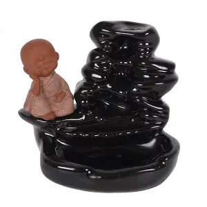 Something Different Buddha Waterfall Backflow Burner Black/Brown (One Size)