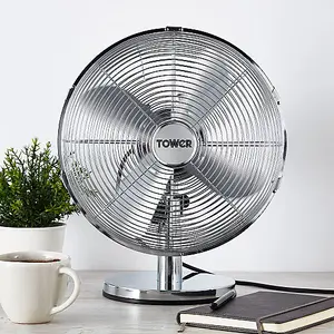 Tower T605000 12 Metal Desk Fan