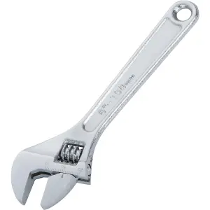 BlueSpot Adjustable Spanner Extra Long Large Handle Drop Forged Wrench 6"