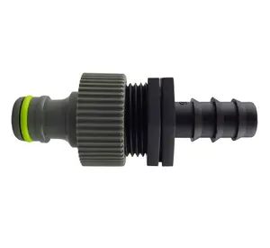 Garden hosepipe to irrigation pipe/porous pipe/dripline connector/adaptor