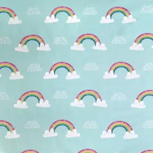 Rainbow Unicorn Childrens Duvet Cover Set