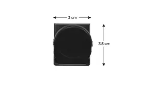 ALLboards Black magnetic clips - set of 4