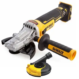 Dewalt DCG405FN 18v Brushless Cordless 125mm Flathead Angle Grinder + Dust Guard