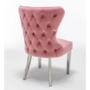 Sewell Upholstered Dining Chair Pink