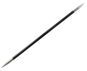 KARBONZ DP 20X3 - Karbonz: Knitting Pins: Double-Ended: Set of Five: 20cm x 3.00mm - KnitPro