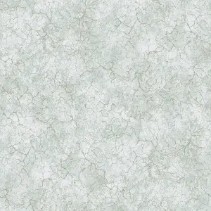 Galerie Azulejo Light Blue Bento Distressed Marble Crackle Wallpaper Roll