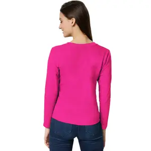 Women's Long-Sleeved Top - pink M