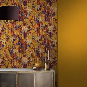 Clarissa Hulse Tisbury Yellow Ochre Smooth Wallpaper