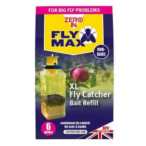 STV XL Fly Catcher Bait Refill Sachet 6 Pack