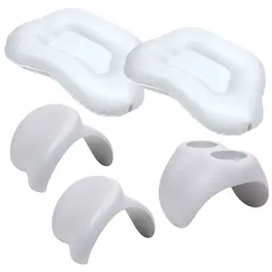 Hot Tub Comfort Pack - Drinks Holder & 2 x Headrests & Inflatable Cushions