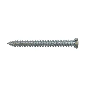 Diall TX Zinc-plated Steel Screw (Dia)7.5mm (L)182mm, Pack of 6