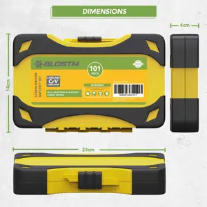 BLOSTM Screw Driver Ratchet Set 101 Piece