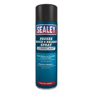 Sealey Freeze Shock & Release Spray Lubricant 500ml SCS036S