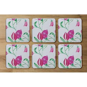 Square 6 Piece Coaster Set (Set of 6)