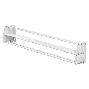 Teleclip Wall Dryer 74 Extendable Wall Fix Washing Line - Space saving - Versatile drying - Easy to open - Ideal For Balconies