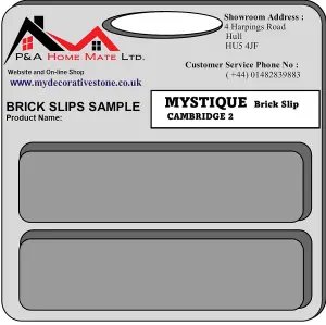 Brick Slip Samples - Mystique Cambridge 2