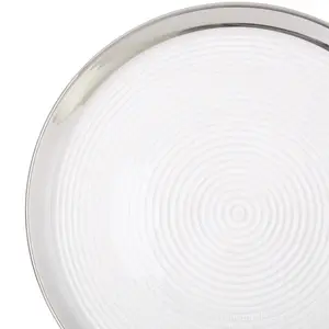 Maison by Premier Ida 32cm Embossed Coupe Charger Plate