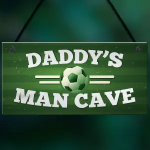 Red Ocean Dad Daddy's Man Cave Signs And Plaques Football Shed Sign Door Wall Plaque Grandad Sign Gift