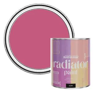 Rust-Oleum Raspberry Ripple Gloss Radiator Paint 750ml