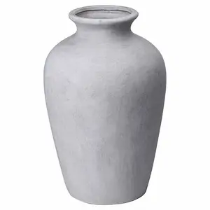 Darcy Chours Vase - Ceramic - L22 x W22 x H33 cm - Stone