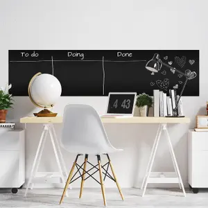 Walplus Blackboard Self Vinly Wall Stickers Mural Decals