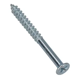 5mm x 50mm PZ2 Drive Countersunk Wood Chipboard Screws Fasteners 20pc