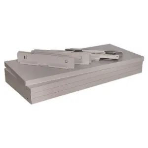 Sealey Shelf For Industrial Cabinets 840 x 380 x 30mm - Pack of 4 Pieces APICS4