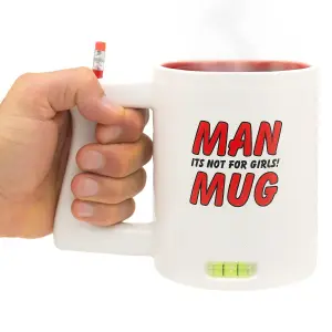 The Man Extra Large DIY Handyman Tradie Mug