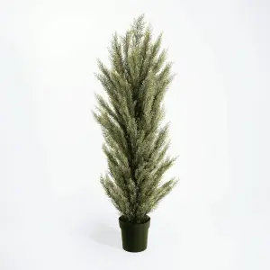 Blooming Artificial - Faux Conifer Tree - Outdoor Cedar Topiary Garden Plant