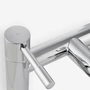 Nes Home Marc Mono Bath Filler and Basin Tap with Waste