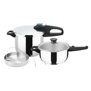 2-Piece Electric Pressure Cooker Set