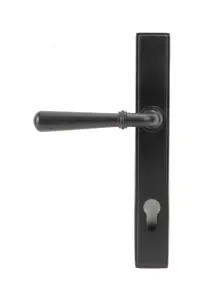 From The Anvil Aged Bronze Newbury Slimline Lever Espag. Lock Set